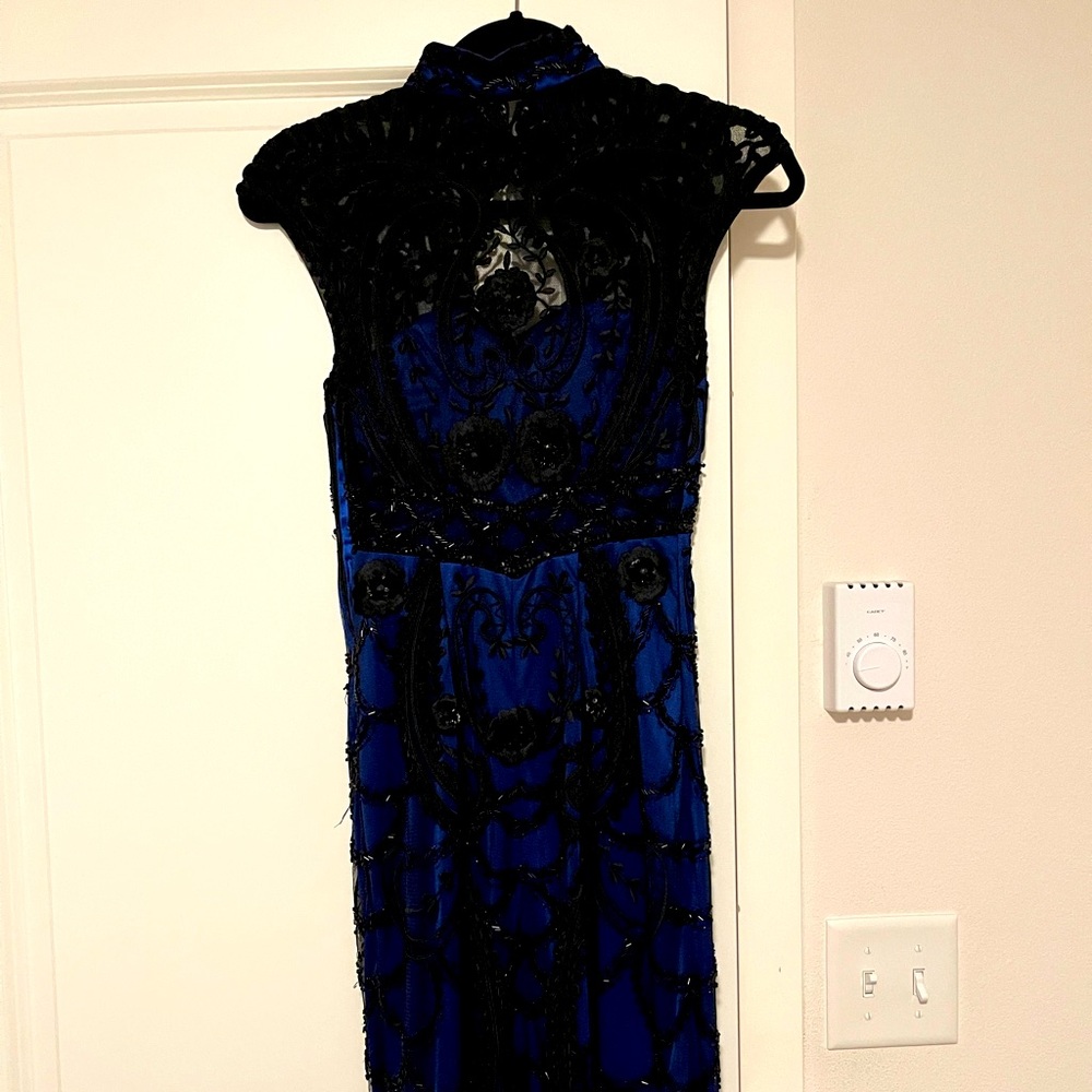 Sue Wong beaded evening dress